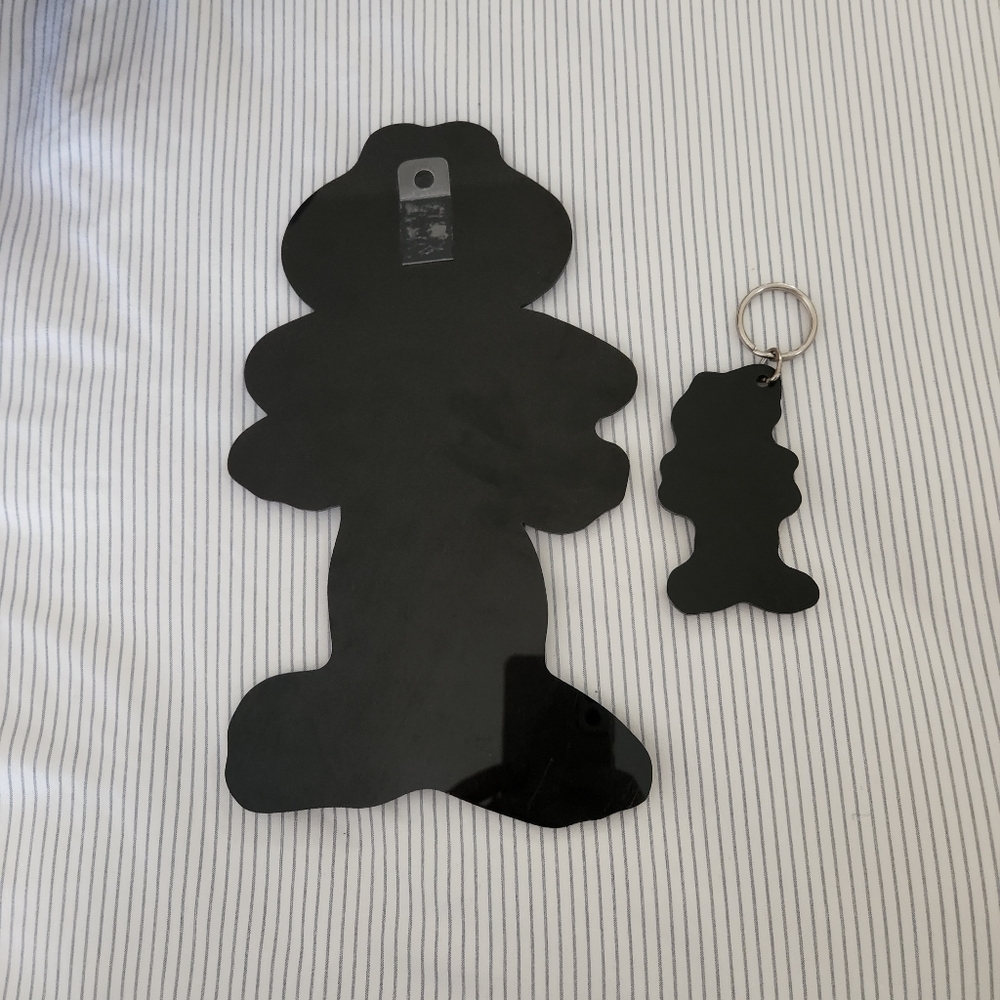 Elmo mirrored plaque and Keychain - Picture 2 of 2